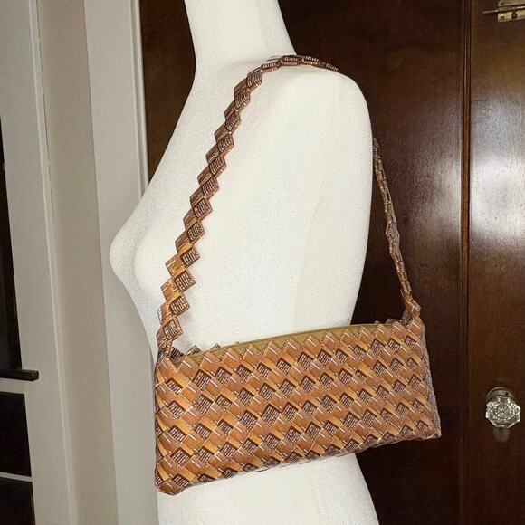 Vintage Candy Wrapper Women's Handbag Copper - Picture 4 of 10